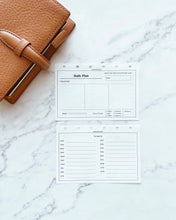 Load image into Gallery viewer, INS Minimal Style Printed Inserts - Pocket plus rings - 90 x 128 mm