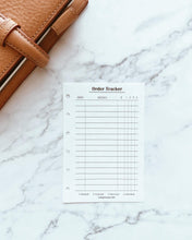 Load image into Gallery viewer, INS Minimal Style Printed Inserts - Pocket plus rings - 90 x 128 mm