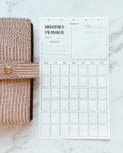 Load image into Gallery viewer, INS Minimal Style Printed Inserts - Mini/Micro 5 rings - 68 x 106 mm