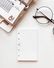 Load image into Gallery viewer, INS Minimal Style Printed Inserts - Mini/Micro 5 rings - 68 x 106 mm