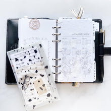 Load image into Gallery viewer, A49 - White Print Acetate Sheet/Dashboard - Ginkgo leaf