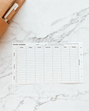 Load image into Gallery viewer, INS Minimal Style Printed Inserts - Mini/Micro 5 rings - 68 x 106 mm