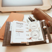 Load image into Gallery viewer, INS Minimal Style Printed Inserts - Mini/Micro 5 rings - 68 x 106 mm