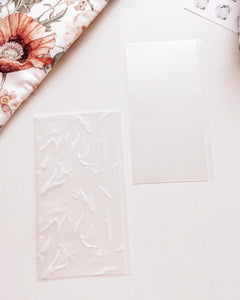 FD38 - Personal Rings - White Tulip Plastic Folder with four dividers