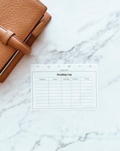 Load image into Gallery viewer, INS Minimal Style Printed Inserts - Pocket plus rings - 90 x 128 mm