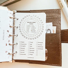 Load image into Gallery viewer, INS Minimal Style Printed Inserts - Mini/Micro 5 rings - 68 x 106 mm