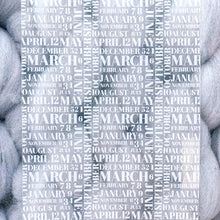 Load image into Gallery viewer, A32 - White Print Acetate Sheet/Dashboard - Months