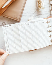 Load image into Gallery viewer, INS Minimal Style Printed Inserts - Mini/Micro 5 rings - 68 x 106 mm