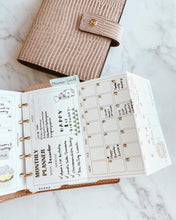 Load image into Gallery viewer, INS Minimal Style Printed Inserts - Mini/Micro 5 rings - 68 x 106 mm