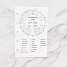 Load image into Gallery viewer, INS Minimal Style Printed Inserts - Mini/Micro 5 rings - 68 x 106 mm