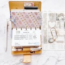 Load image into Gallery viewer, INS Minimal Style Printed Inserts - Mini/Micro 5 rings - 68 x 106 mm