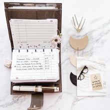 Load image into Gallery viewer, INS Minimal Style Printed Inserts - Mini/Micro 5 rings - 68 x 106 mm