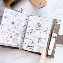 Load image into Gallery viewer, INS Minimal Style Printed Inserts - Mini/Micro 5 rings - 68 x 106 mm