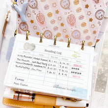 Load image into Gallery viewer, INS Minimal Style Printed Inserts - Mini/Micro 5 rings - 68 x 106 mm