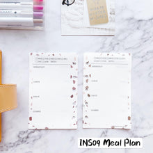 Load image into Gallery viewer, INS Minimal Style Printed Inserts - Mini/Micro 5 rings - 68 x 106 mm