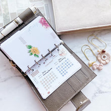 Load image into Gallery viewer, INS Minimal Style Printed Inserts - Mini/Micro 5 rings - 68 x 106 mm