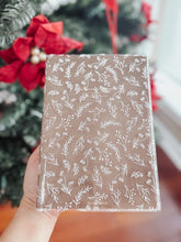 Load image into Gallery viewer, Faded Chronicle X CatspressoCo - JD150F - A5 Chronicle Planner - White-Print Floral Clear Cover