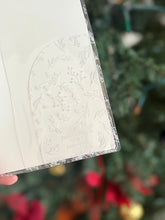 Load image into Gallery viewer, Faded Chronicle X CatspressoCo - JD150F - A5 Chronicle Planner - White-Print Floral Clear Cover