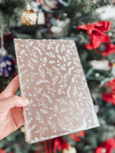 Load image into Gallery viewer, Faded Chronicle X CatspressoCo - JD150F - A5 Chronicle Planner - White-Print Floral Clear Cover