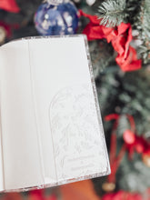 Load image into Gallery viewer, Faded Chronicle X CatspressoCo - JD148F - B6 Chronicle Planner - White-Print Floral Clear Cover