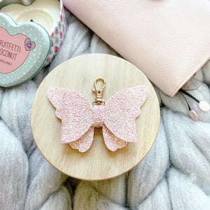 Pink Butterfly Bow Accessories