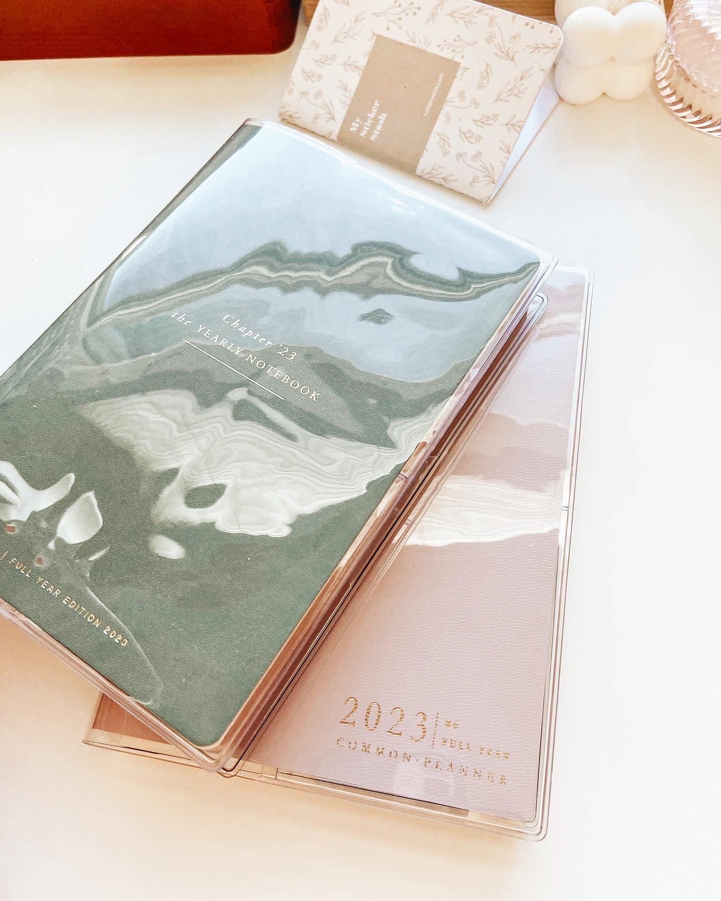 Le cahier de Jade - Blanc, 96p, A5 - Constellation Rose Luxe B6 