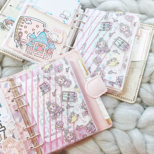 FD03/FD04 - Miya’s Planner Life - A6 Rings/Personal Wide Rings Planner Folder