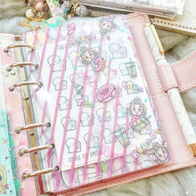 Load image into Gallery viewer, FD01/FD02 - Miya’s Sweet Life - A6 Rings/Personal Wide Rings Planner Folder
