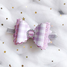 Load image into Gallery viewer, Gingham Bow Planner Accessories