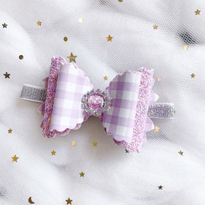 Gingham Bow Planner Accessories