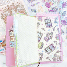 Load image into Gallery viewer, A13 - Miya&#39;s Planner Life Holo Foiled Acetate - Whole sheet - A4