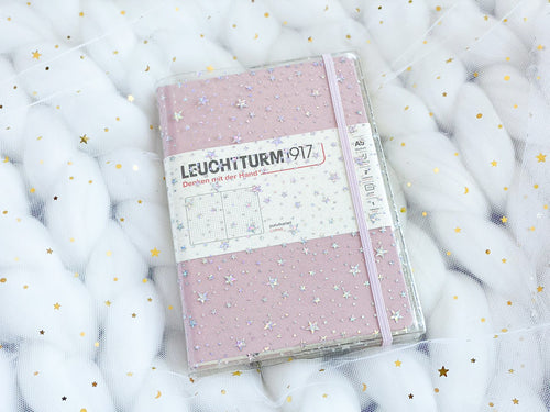 JD22 - A5 Leuchtturm1917 - Star Glitter Cover for Leuchtturm1917 A5 notebooks