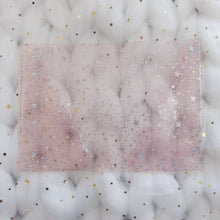 Load image into Gallery viewer, JD29 - B6 TN - Blush Pink Star Glitter Dashboard