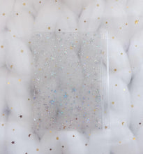 Load image into Gallery viewer, JD18 - B6 Rings (Kikki K) - Star Glitter Dashboard with Zipper